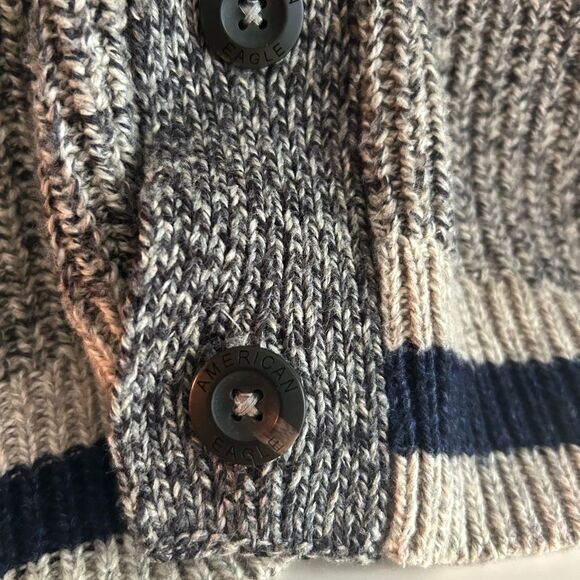 American Eagle Outfitters Gray Cabin Cardigan Size Small - Picture 8 of 16